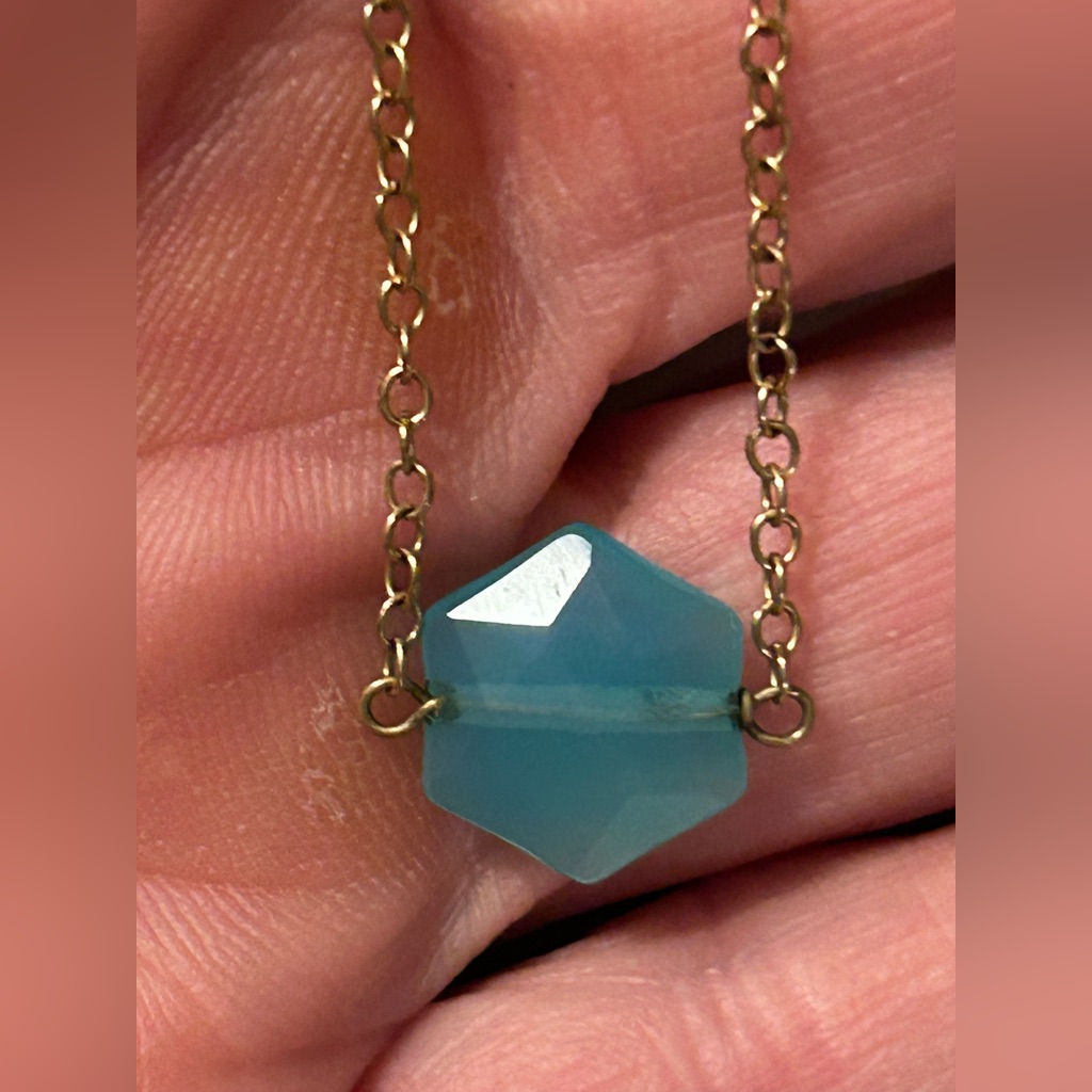 Chalcedony 16” Necklace